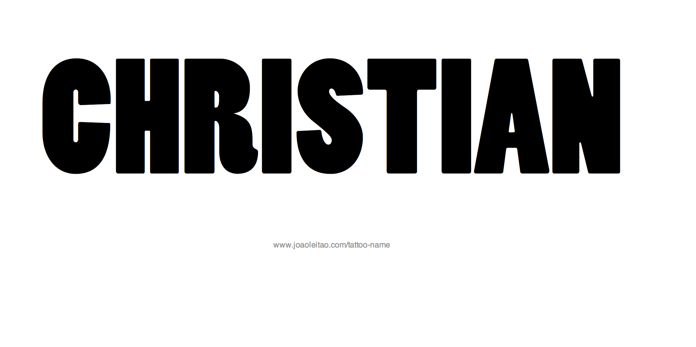 christian-name-tattoo-designs